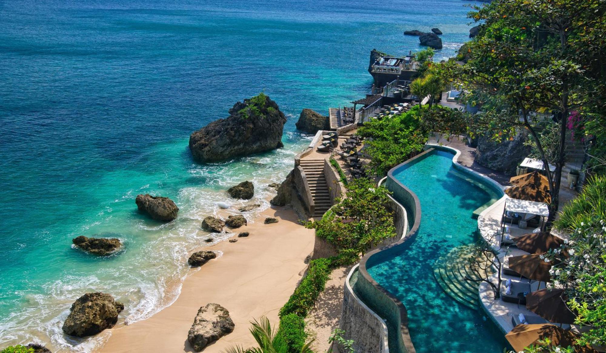 Ayana Resort Bali Jimbaran Exterior foto The Rock Bar